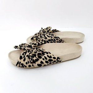 Loeffler Randall Caro SlipOn Sandals Slides Bow
